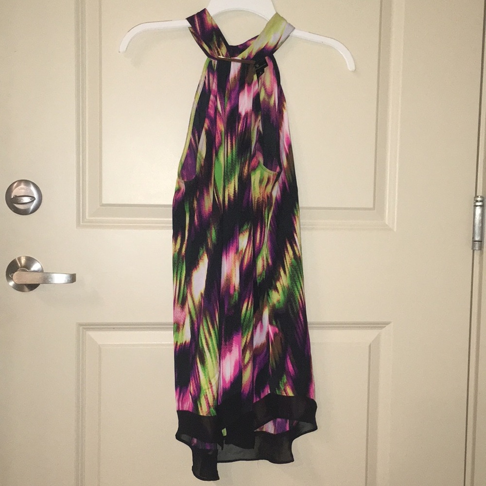 Multicolored Halter Top
